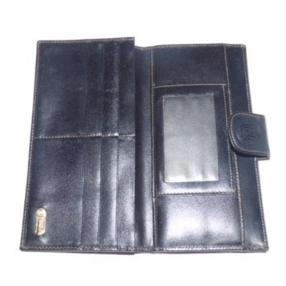 Fendi BrownThin Striped Coated Canvas & Leather - Picture 3 of 5